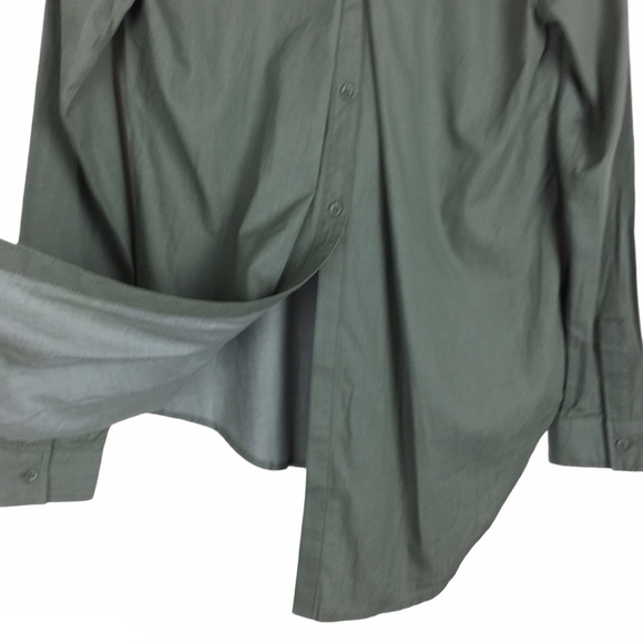 COPPER KEY Shirt Button Up Long Sleeve Embroidered Hi Lo Southwestern Size Small - Picture 5 of 11